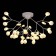 Ceiling EVOLUCE lamp. Sle250102-36. Avola. 36x3 W, G4, 4000K, 80x80x40 cm, white color