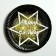 Paper plate "Happy Birthday", star, set 6 pcs.