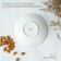 Porcelain salad Magistro "Cerera", 400 ml, d = 16.2 cm, brown color