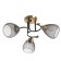 Dassa chandelier 3he27 40w Black-Bronze 49x49x24 cm