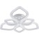 LED LED LED RIVOLI MEGAN 6110-107 106W, LED, 2800K-6200K