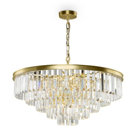 Suspension lamp Maytoni Mod085PL-12BS, 12CHE14, 40W, 70x70x120 cm, brass color