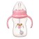 Bottle for feeding, shg Ø50mm, 180 ml, +0Mes., Pink color