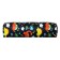 School Penal on the zipper Calligrata "Dinosaurs", black