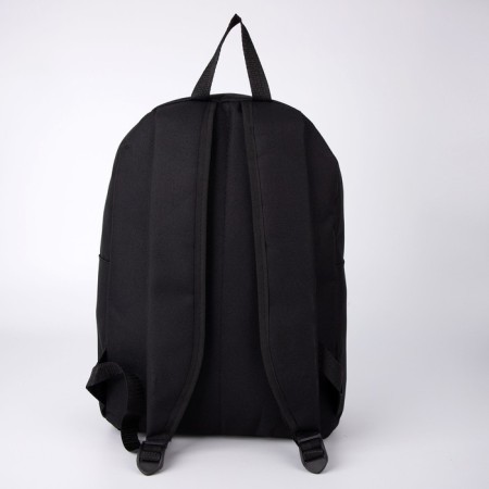 School Youth Backpack "Stay out", 27x14x38, black-3