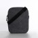 Youth bag with a zipper, gray color