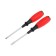 A set of scrap screwdrivers, rubberized handles, PH2/SL6 x 100 mm, 2 pcs.