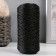 Knitting cord 100% polyester 1mm 200m/75 ± 10g (13-black)