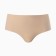 Panties female slips are seamless, beige color, size 48 (l)