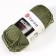 Yarn "Macrame Macrama" 100% polyester 130m/90g (164 swamp)