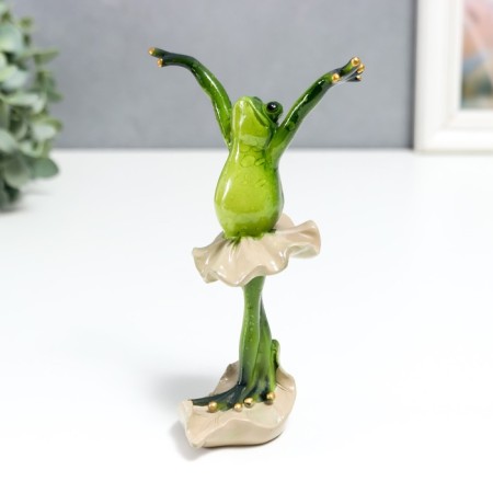 Souvenir Polystone Lac "Frog Ballerina - Flight" 17x7x10 cm-2