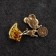Talisman Talisman Talisman, Brass, Amber