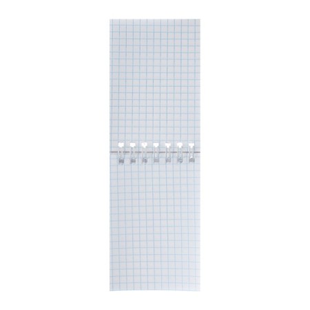 Notepad A7, 40 sheets in a cage on the crest "Nature", mix-3
