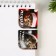 New Year. Bookmarks for books Magnetic 2 pcs on the substrate "Miracles in the New Year!"