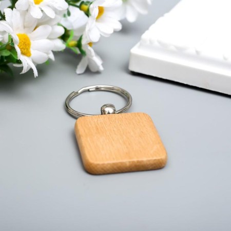 Tail of a tree for application "Square" rounded angles 4x4 cm-1