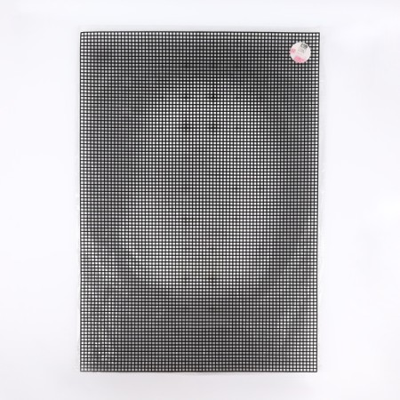 Canvas for embroidery No. 5, plastic, 60 × 42 cm, black color-1