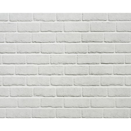 Kitchen apron PVC "White Brick" 3000x600 mm-1