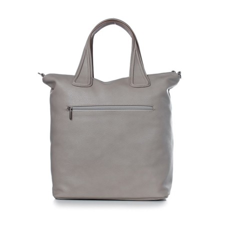 Female bag, artificial leather, 400x360x140 cm, cream-2
