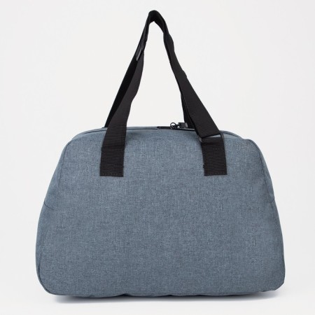 Road bag with lightning, external pocket, long belt, gray color-1