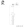 STL LUCE Sus. SL1229.313.01. Terni. 1x5 W, GU10, 4000K, 6x6x60 cm, brass color