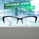 Ready glasses east 0057, black and white color, -1.50