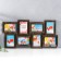 Platinum multiplite collage in 8 photos 10x15 cm, black with gold