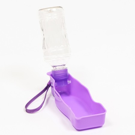 Walking carpet with a curly bottle, 250 ml, purple-1