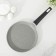Pancake pan, d = 22 cm, plastic handle, anti -stick coating, color light marble
