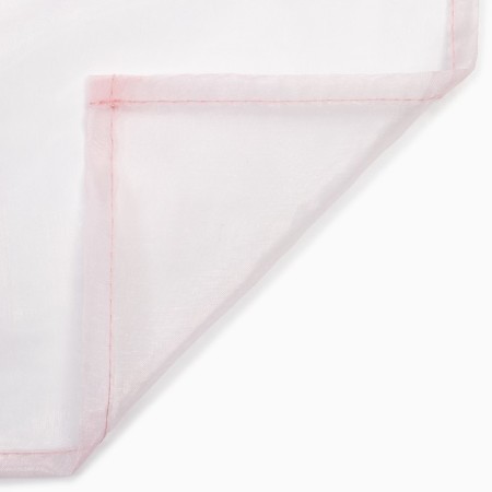 Organza curtain 290x260 cm, pink, 100% polyester-4