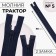Lightning "Tractor", No. 5, connective, 2 runners, automatic locks, 90 cm, dark blue color