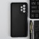 Ibox Case cover for Samsung Galaxy A73, silicone, camera protection, black