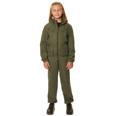 Children's costume with Orion Active Lynces, height 158-164 cm, dark khaki color