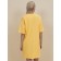 Female dress, size m, yellow color