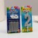Set of candles for the cake (2 in 1) Silver pattern "2" + candles "Happy birthday” 10 pcs, 12.5 cm 71