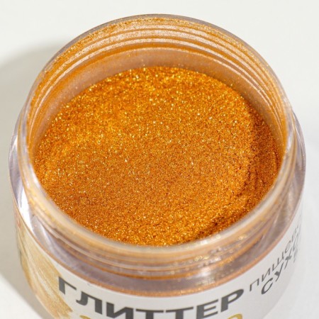 Glitter Kandurin Condermom "Gold", fraction 20-120 µm, 5 g-2