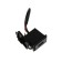 USB connector with a wire 12.5 cm, 2 PIN, 2.1 A, 5 V, black
