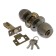 Latch 1103, with a key, bronze color