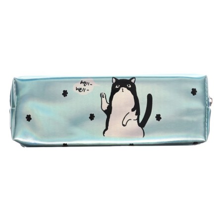 School penalty, on lightning holographic "Blue cat"-2