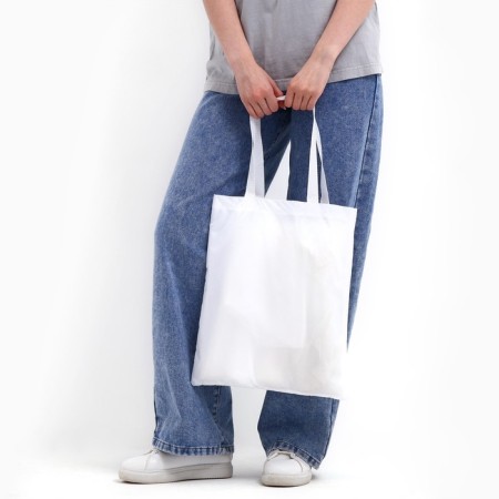 Bag Schoper, 35x0.5x40 cm, textiles, without lining, white-1