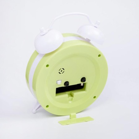 Clock - alarm clock "Harmony", discrete move, dial d -10 cm, 14 x 12.5 cm, aa-2