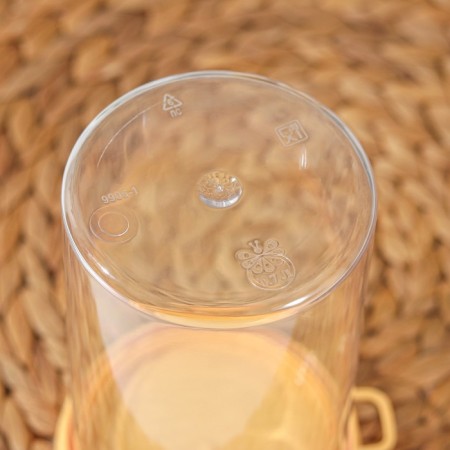 Bank for bulk products, 700 ml, with a spoon, color mix-2