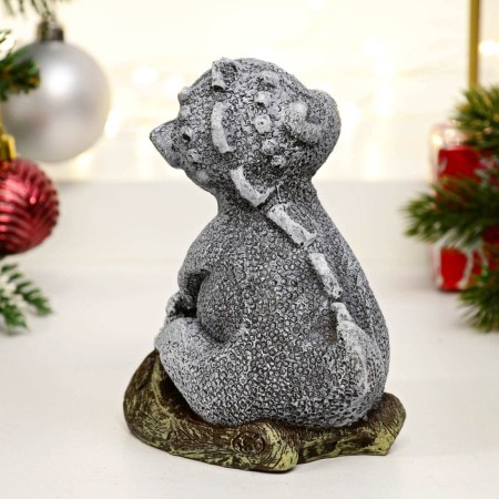 Figure "Dragon Chica" gray, 7x8x13cm-2
