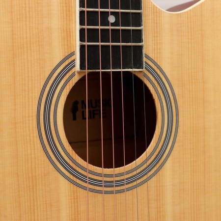 Acoustic guitar Music Life YD-D38Q, beige-2