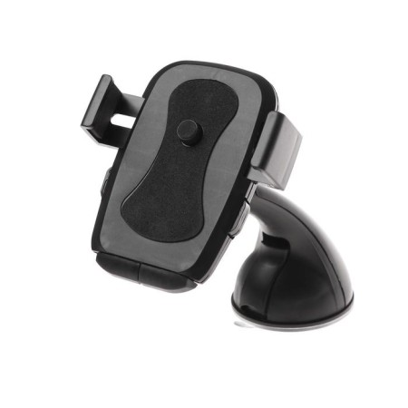 Phone holder on a leg, sliding 5.5 - 8.5 cm, black-1