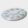 Glass stand for eggs “Bunny”, 24 × 20.6 cm, 10 cells, blue color