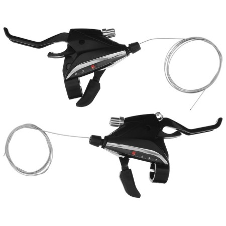 Schifters with brake pen, 3+7 speeds