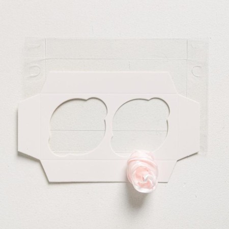 Capcake box, confectionery packaging, 2 cells “only for you”, 16 x 8 x 10 cm-3