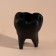 Concrete “tooth” height 9.5, 7.5*6.5 cm black