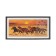 Carty clock, interior "flock of horses", 50 x 100 cm, on canvas, silent