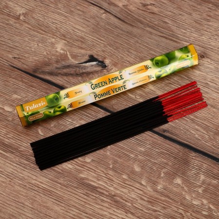 Incense "tulasi" 20 fragrances green apple-2
